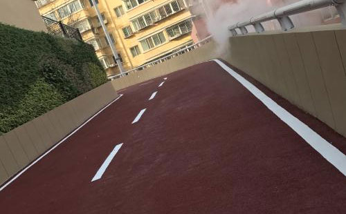 雄关区彩色路面